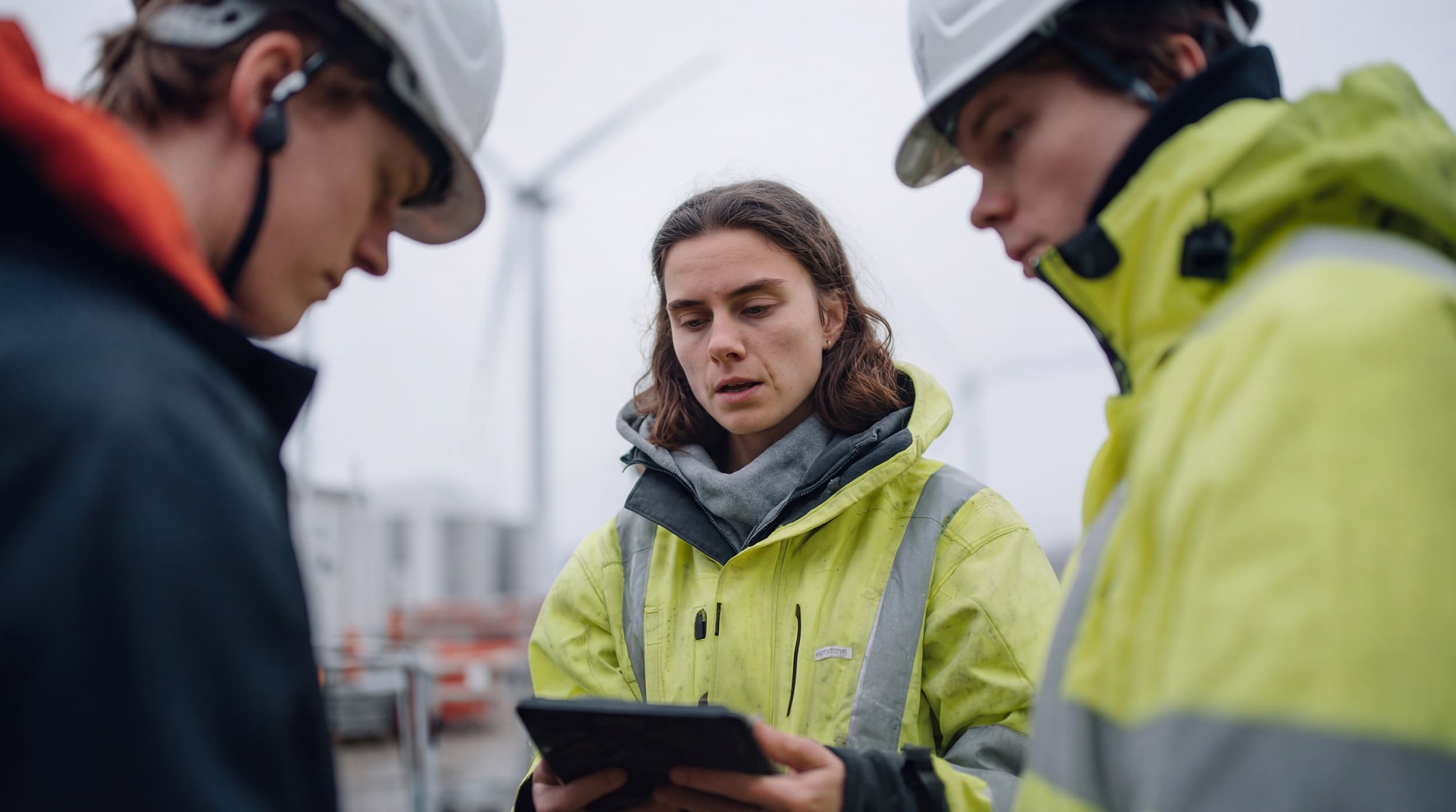 Students working together